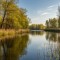 Река весной