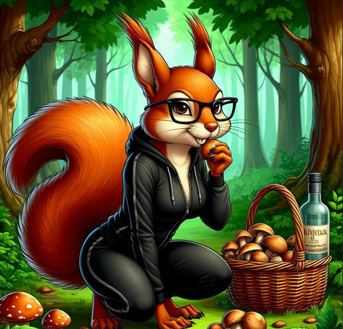 Белочка фурри