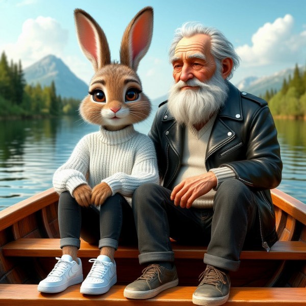 Дед Мазай и Зая