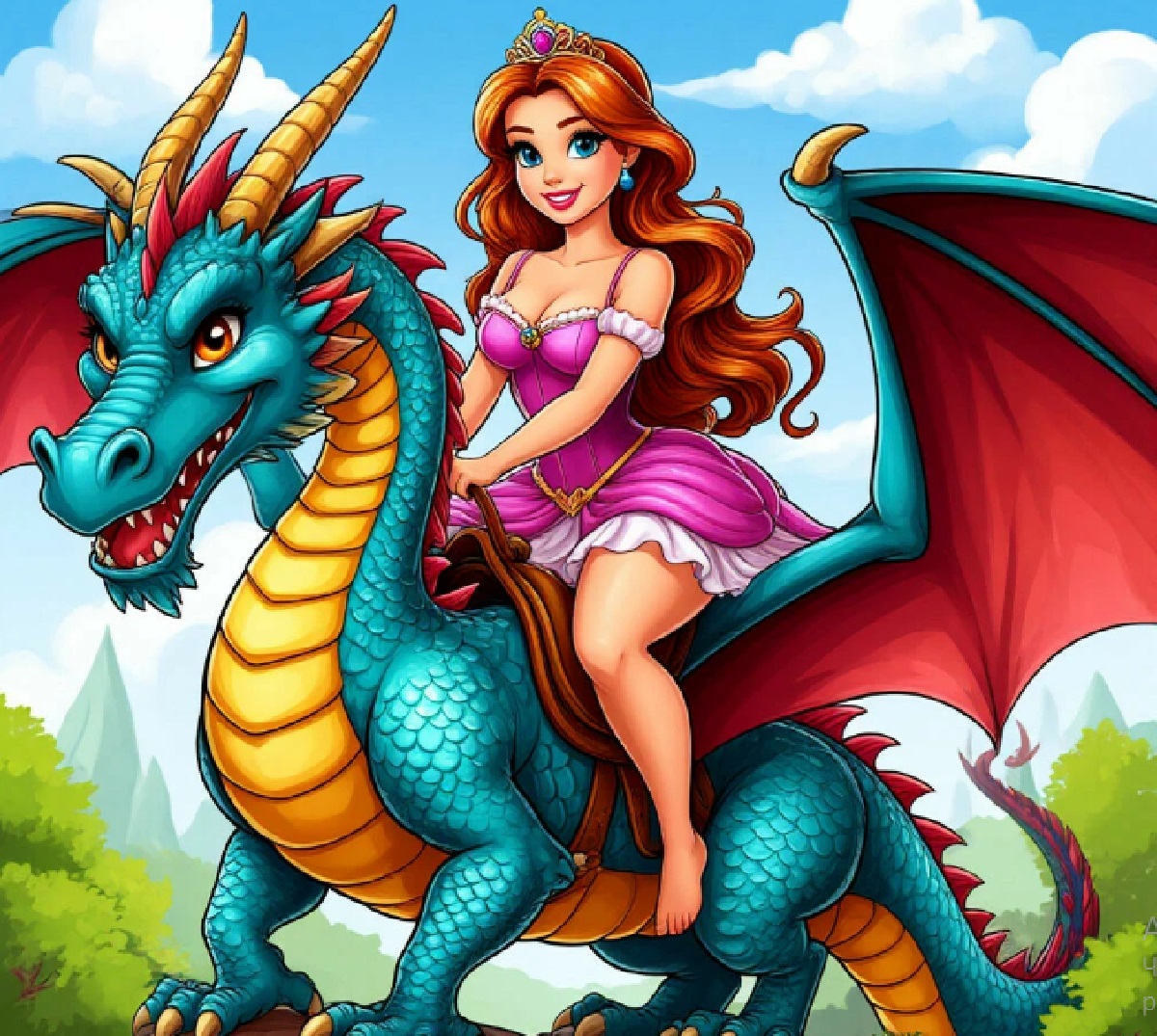 Принцесса и дракон