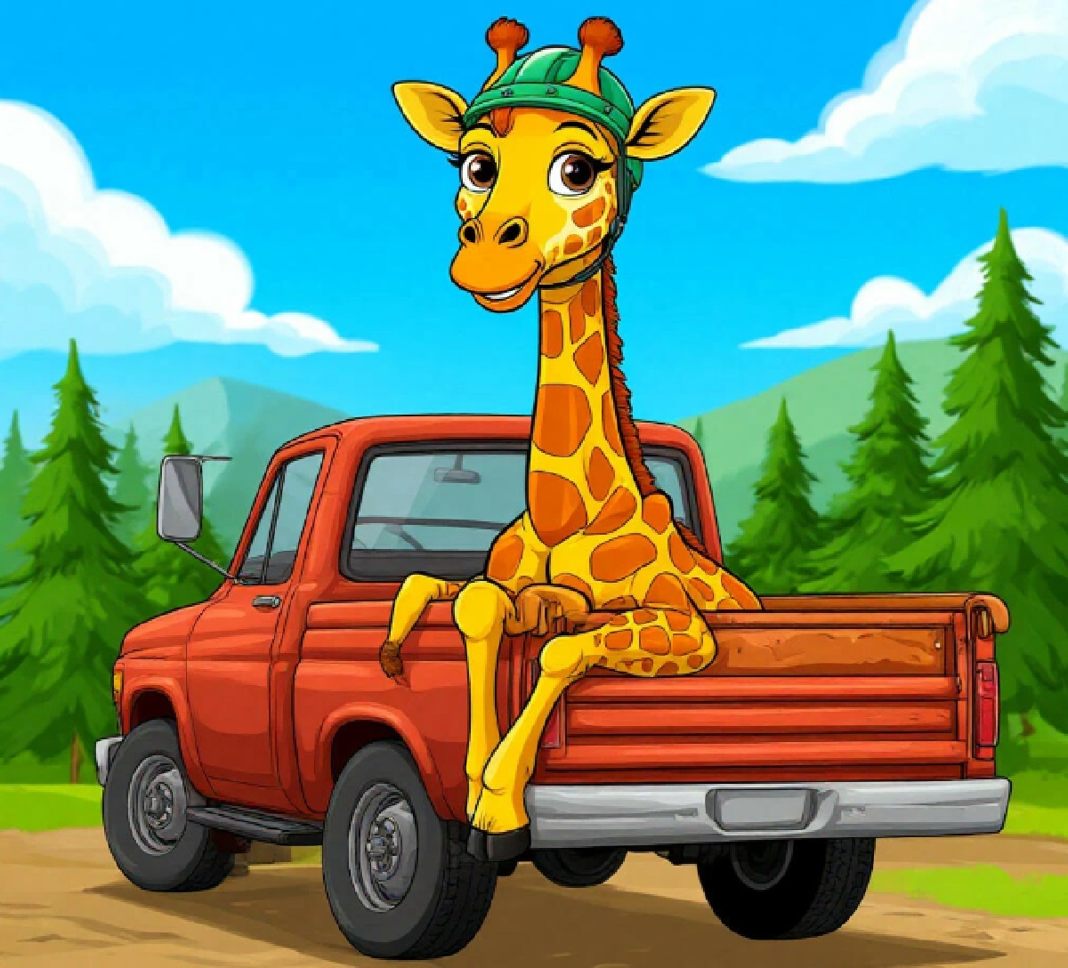 Про жирафа Яшку