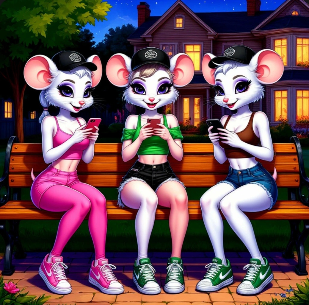 Циничные и прикольные стихи от фурри furry белая мышь
